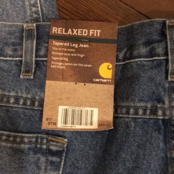 CARHARTT Relaxed Fit Tapered Leg Jean 46x30 NWT - Picture 4 of 7